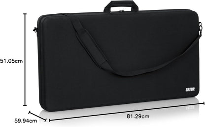 Gator Cases Lichtgewicht gevormde EVA Opbergkoffer; Geschikt voor Pioneer DDJ-SZ & Uitrusting tot 35"x19"x3" (GU-EVA-3519-3)
