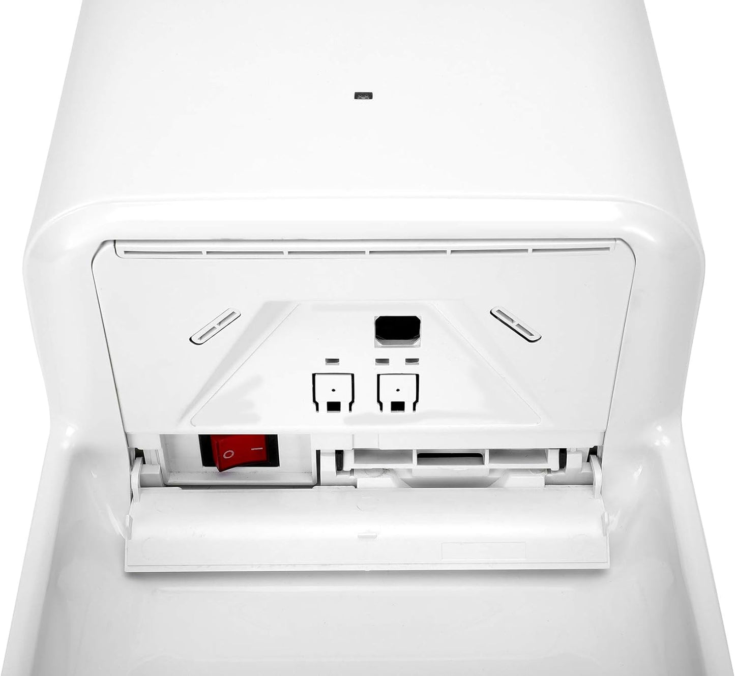 Automatische Handdroger – Elektrische Handdroger – Sneldroger – Contactloze Handdroger – Wanddroger – Hoge Snelheid 90 m/s – Ingebouwde Afvoertank Wit