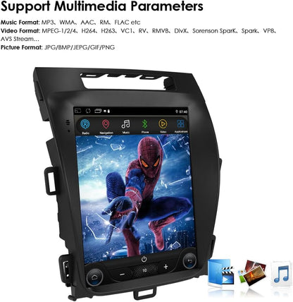 Autoradio – Multimedia Systeem – Navigatie Unit – Auto Stereo – Infotainment – 9,7 Inch Android 13 Touchscreen – Draadloze CarPlay & Android Auto
