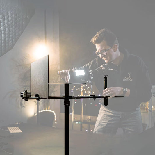 DF DIGITALFOTO V360 Videocamera Rig Roterend Platform voor Commerciële Productfotografie, Draaiende Foto-videocabine voor Slow Motion, Bullet-Time