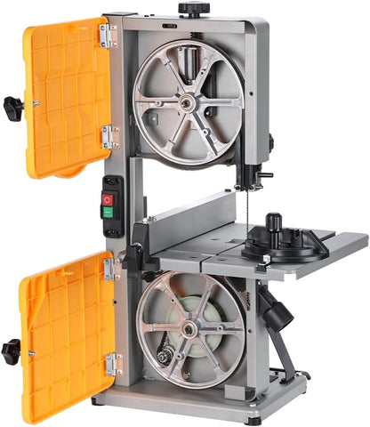 Hoteche 200 mm bandzaag, 250 W koperdraadmotor, 1500 tpm, maximale snijbreedte 200 mm, in gekleurde doos