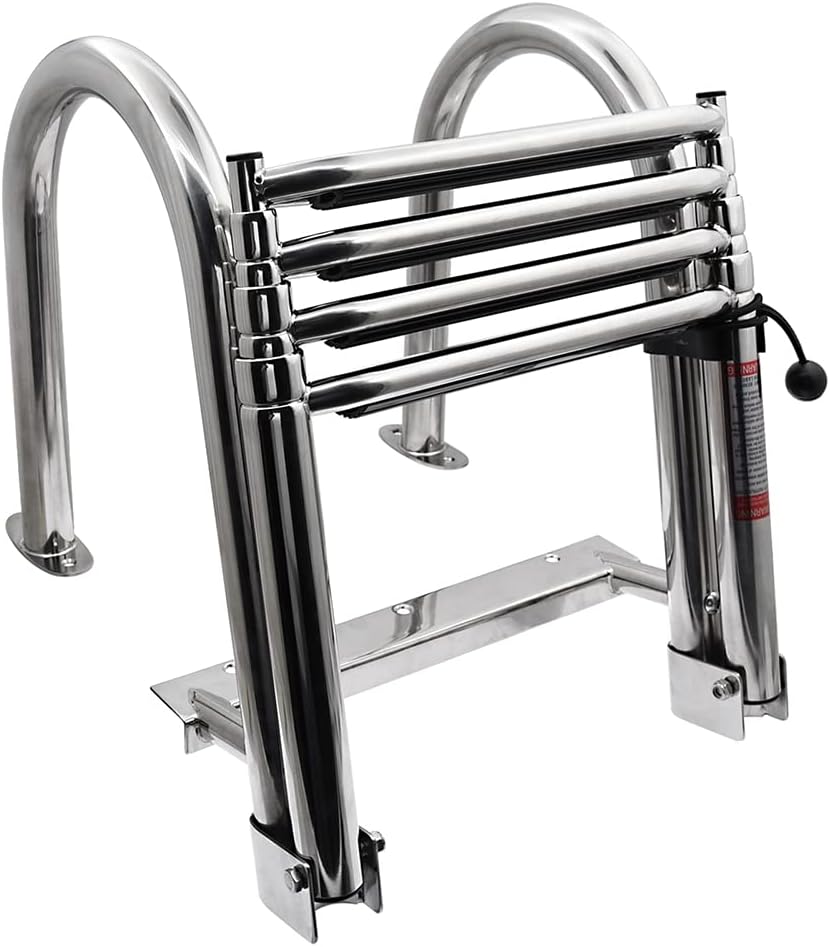 Geloo Bad Ladder Boot Zwembad Ladder RVS