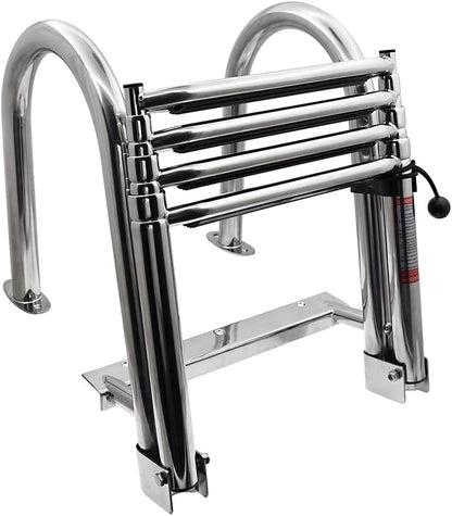 Geloo Bad Ladder Boot Zwembad Ladder RVS