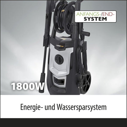Hogedrukreiniger – Drukspuit – Waterreiniger – Spuitmachine – Schoonmaakspuit – 1800W Motor – Verstelbare Lans 8 Meter