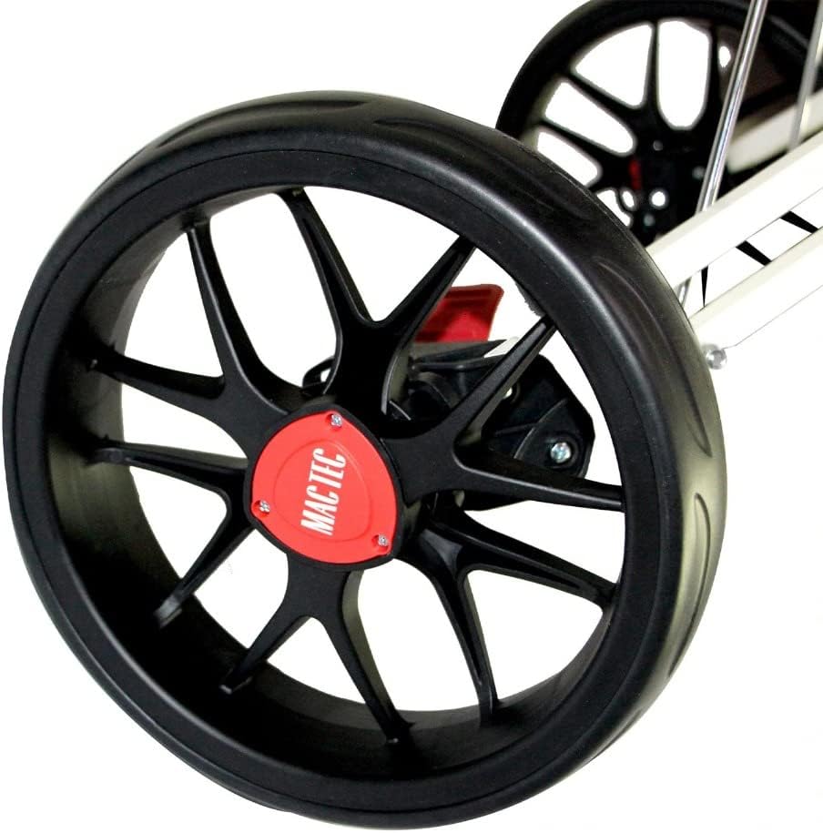 MacGregor Golftrolley, roestvrij staal, wit, één maat