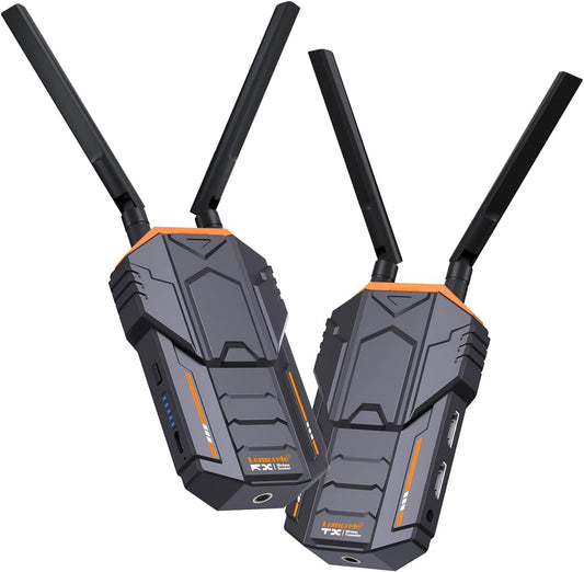 Draadloos Video-overdrachtssysteem – Draadloze HDMI Zender En Ontvanger Set – HDMI Extender – Draadloze Beeldzender – Videozender – Tot 200 M Bereik – 0,06 S Ultralage Vertraging