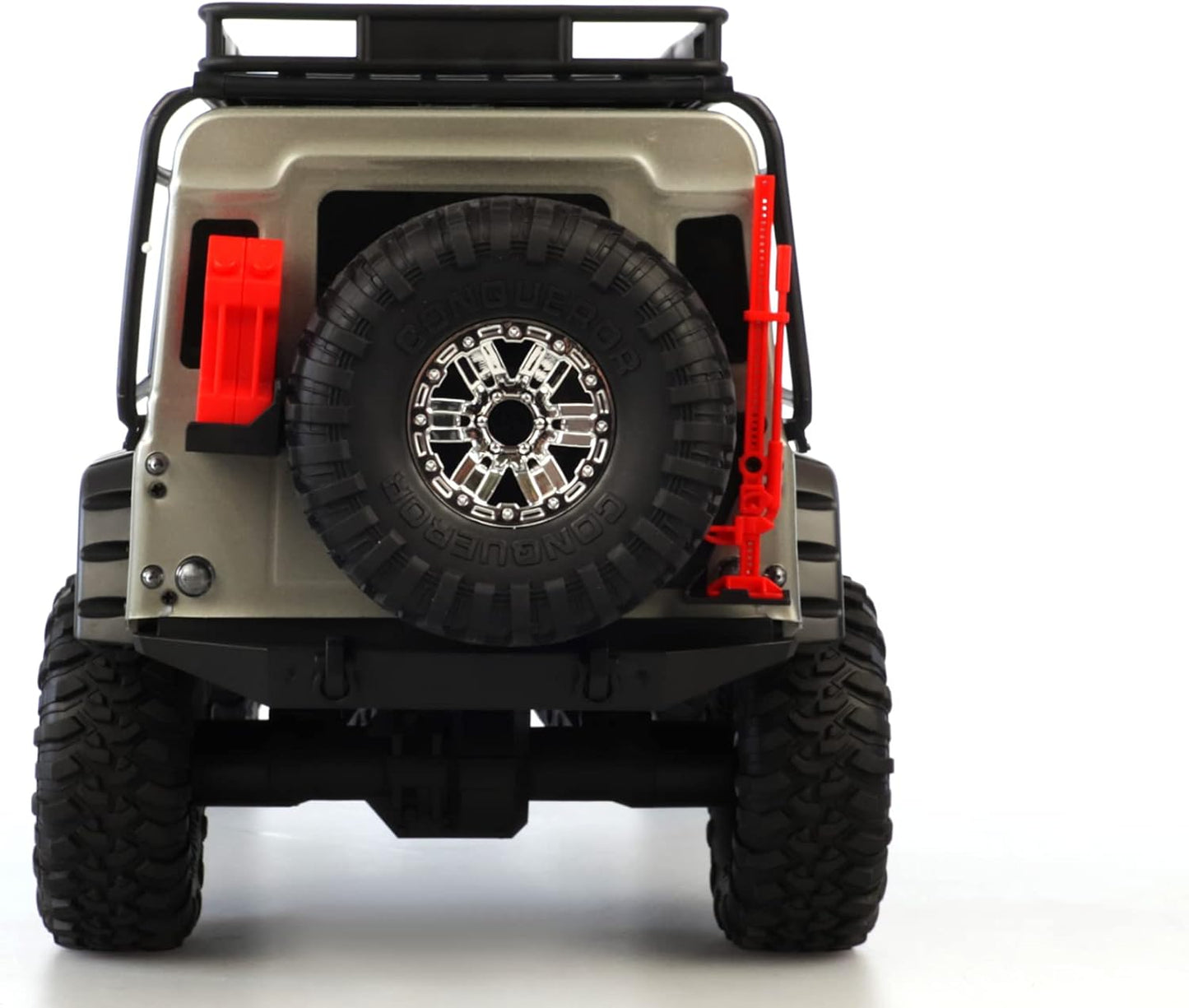 Amewi RC Dirt Climbing Pioneer SUV Crawler 4WD 1:10 RTR incl. afstandsbediening, accu en oplader, zilver