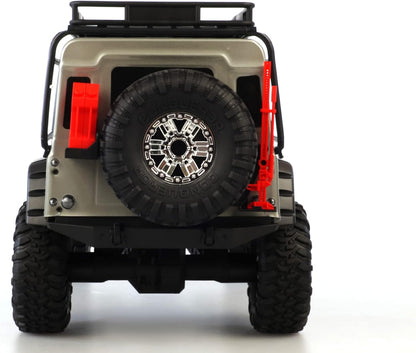 Amewi RC Dirt Climbing Pioneer SUV Crawler 4WD 1:10 RTR incl. afstandsbediening, accu en oplader, zilver