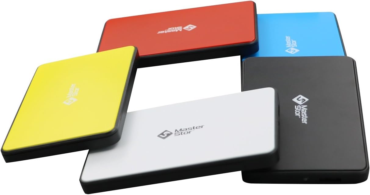 MasterStor Harde Schijf 2,5 inch SATA Externe Harde Schijf USB 3.0 Draagbare Externe Harde Schijf Super-Fast Voor Mac Laptop En PC Harde Schijf ROOD 1 TB