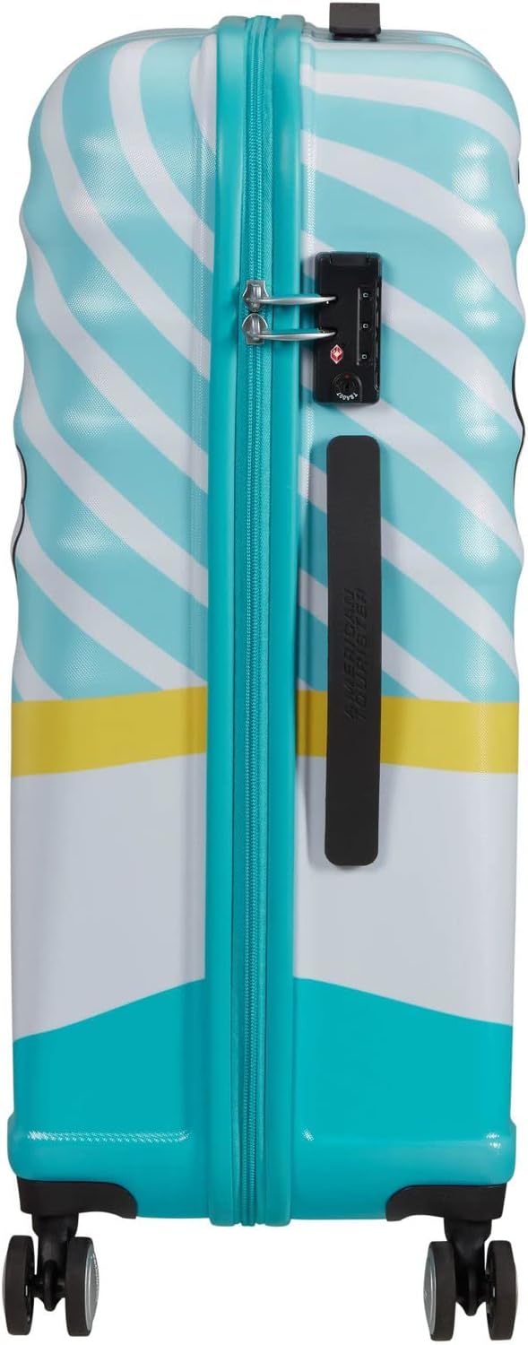American Tourister Wavebreaker Disney - Spinner , veelkleurig (Mickey Blue Kiss), DISNEY, Spinner M (67 cm - 64 L)