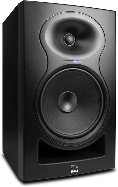 Kali Audio IN-8 actieve 3-weg geluidsmonitor monitorluidspreker studioment monitor (coaxiale middel-/tweeter, 140W - 60/40/40 Watt Tri-Amped), zwart