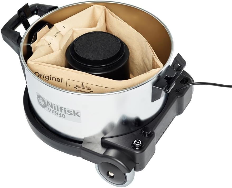 Nilfisk VP 930 Stofzuiger 15 l Zwart, Grijs 400 W