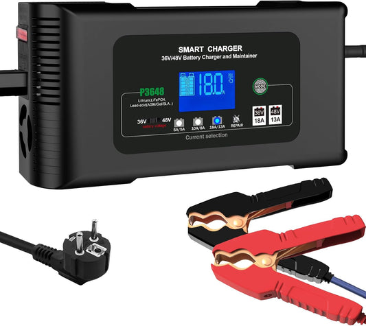 Acculader – Batterijlader – Oplader – Accuoplader – Voertuiglader – Intelligent Automatisch Laden – Reparatiemodus Sulfatering Tegen