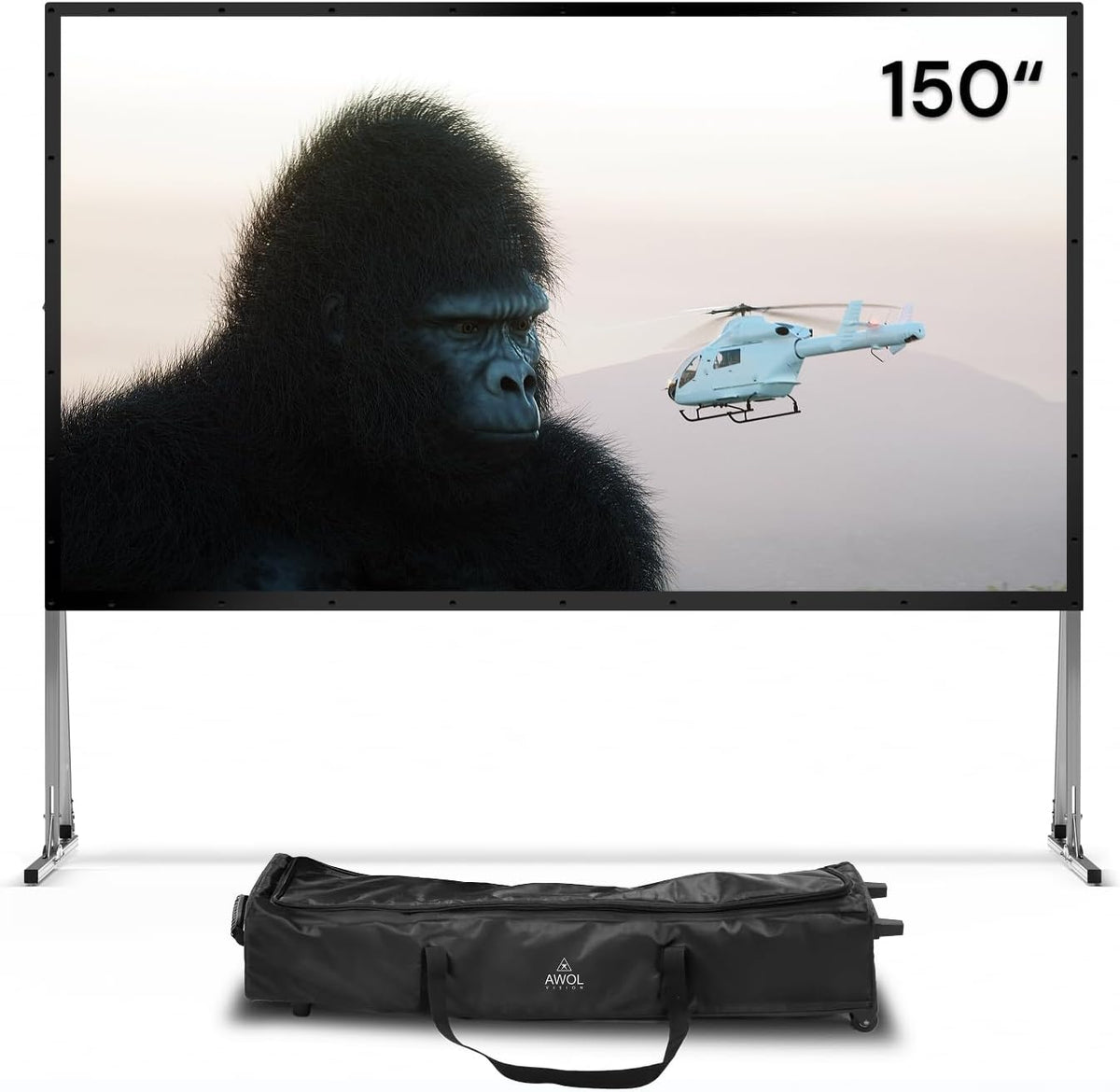 AWOL VISION MW-PF150 Outdoor Camping Opvouwbaar Draagbaar Canvas