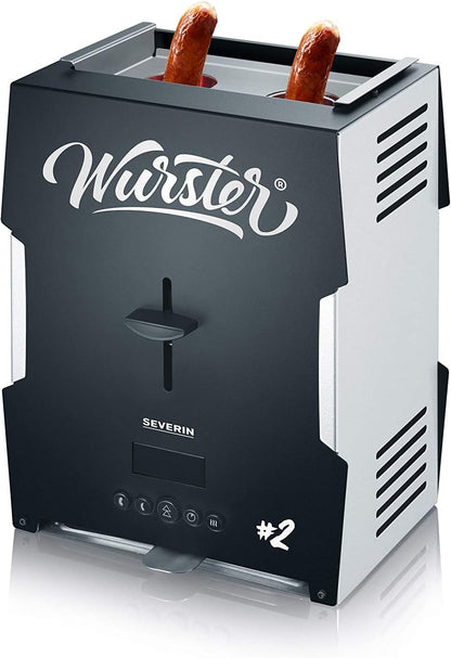 Severin WT 5005 Worster, Roestvrij Staal/Kunststof, Zwart