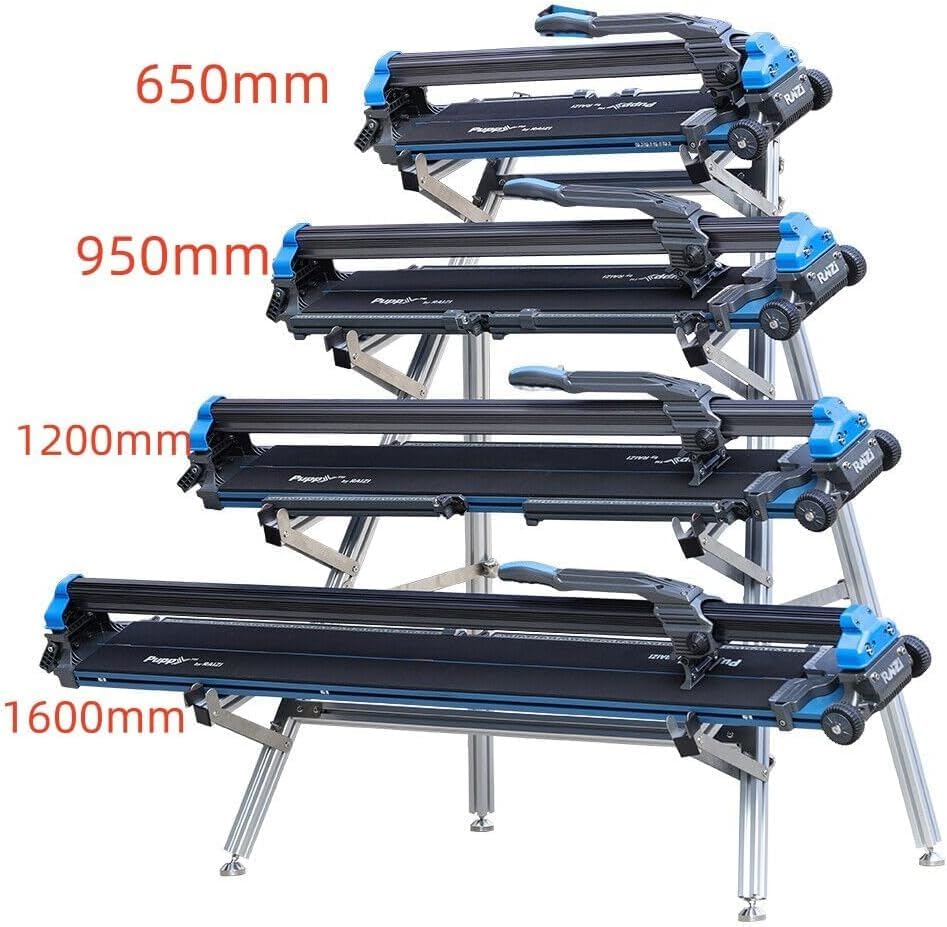 Puppy™ Professionele handmatige tegelsnijder met laser slim systeem tegelsnijder voor tegels, porselein, keramiek voor grootformaat tegelplaten, keramiek, handmatig tegelsnijden (650mm)