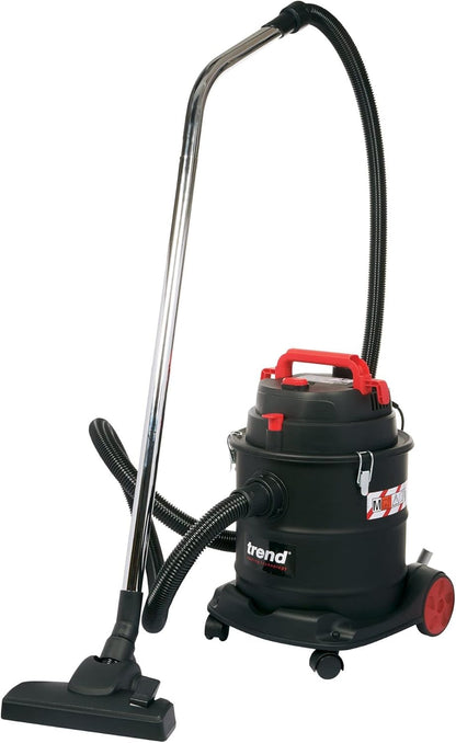 Trend Stofzuiger M-Class 800W 230V Eurostekker, 20 liter inhoud, lange stroomkabel van 5 meter, stofafzuiger ideaal voor gebruik op de bouwplaats, T32/EURO