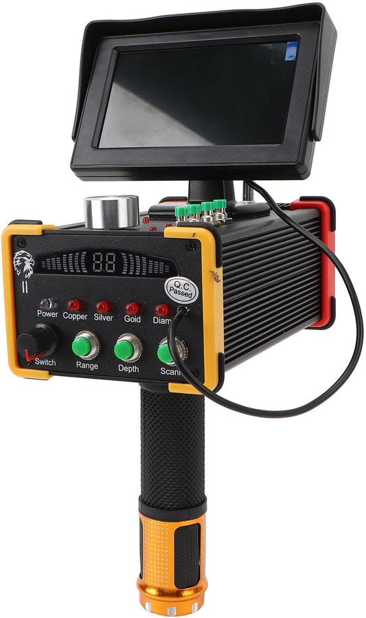 Metaaldetector – Metaalscanner – Metaalzoeker – Goudzoeker – Schatzoeker – 15 M Diepte – Groot LCD-Scherm Met Achtergrondverlichting