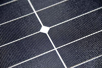 Offgridtec© FSP-2 225W opvouwbaar zonnepaneel met Sunpower Back-Contact cellen zonder laadregelaar met praktische draaggreep en opbergruimte voor kabel. Voor camping, reizen, boot caravan