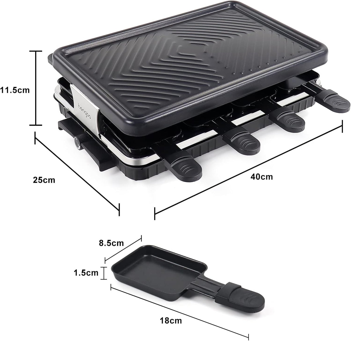 Raclette Grill voor 8 People Party
