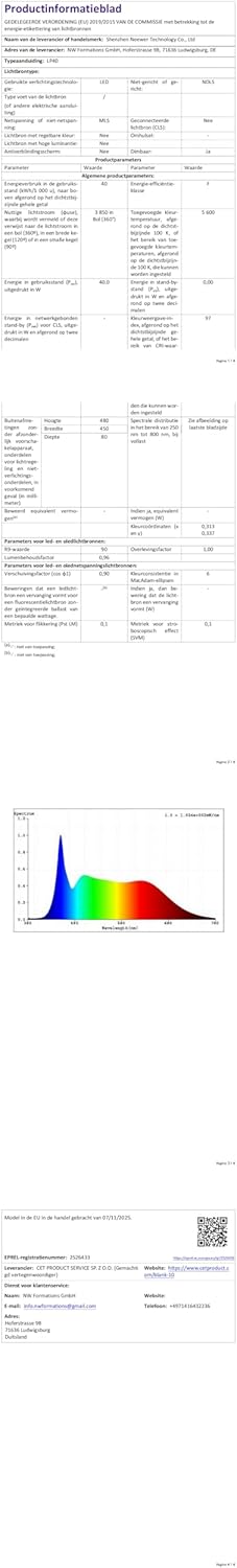 NEEWER LP40 Lichtbak voor fotostudio, 40 W, 40 W, 40 W, opvouwbaar, draagbaar, 4 achtergronden, 5600 K, 144 leds, 5310 lx/0,5 m, dimbare tent voor elektronica-sieraden
