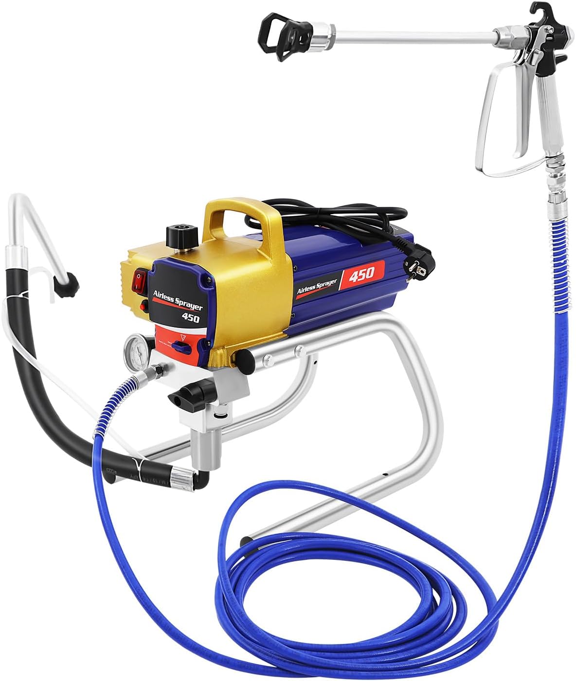 Airless Verfspuit – Spuitapparaat – Verfsysteem – Muurspuit – Lakspuit – 1500W Motor – Sproeibreedte 24 cm