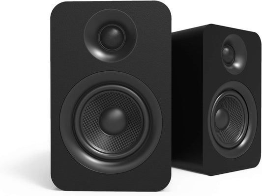 Kanto YUP4 Passive 140 Watt - Bookshelf Speakers - Pair (Black)