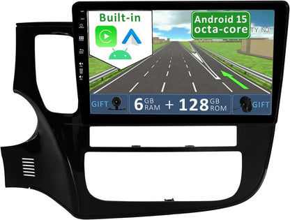 2 DIN Autoradio – Android Autoradio – Multimedia Systeem – Navigatie Radio – Auto Stereo – 10,1 Inch IPS Touchscreen – Ingebouwde CarPlay & Android Auto