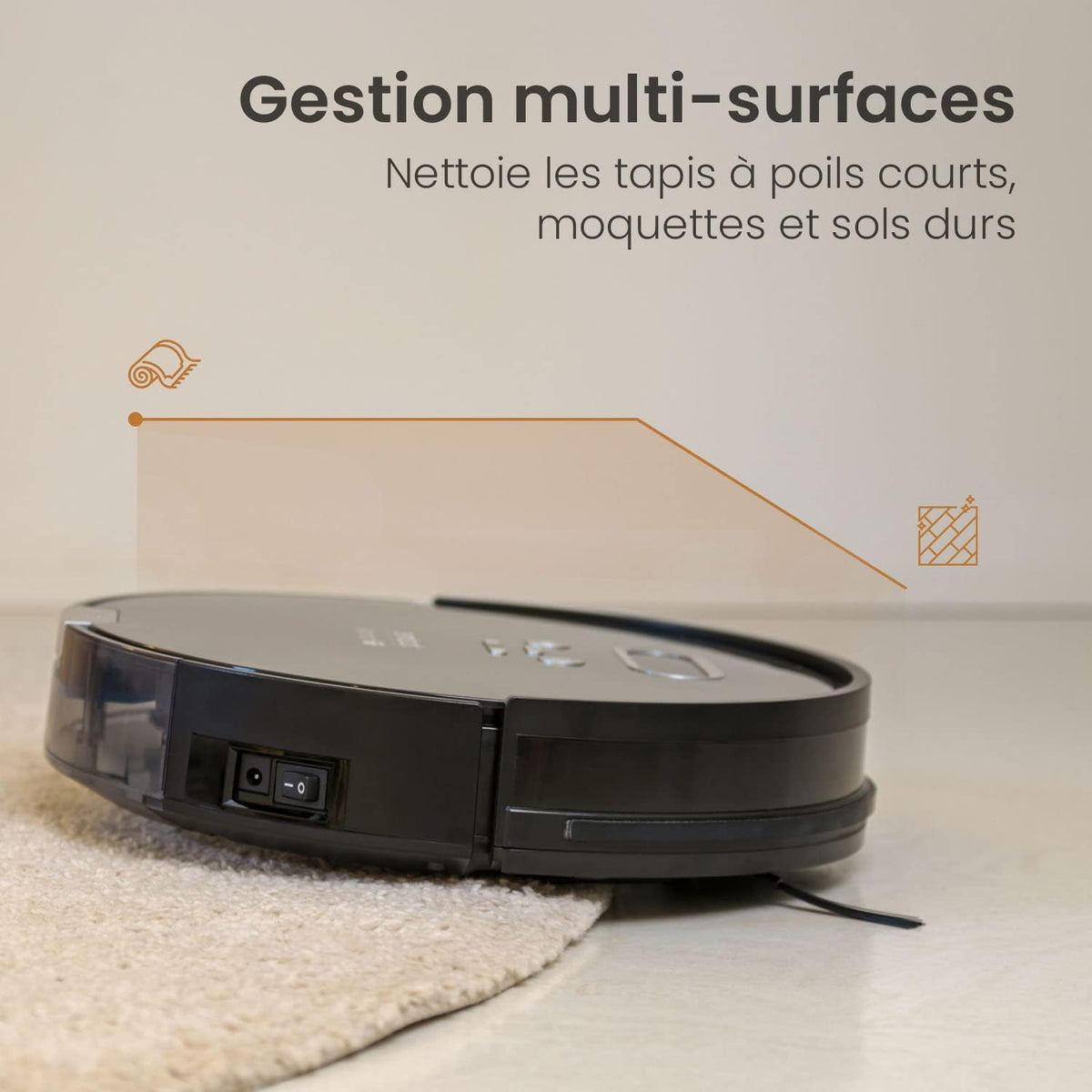 AMIBOT Animal Premium H2O Connect - Robotstofzuiger met dweilfunctie