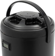 Dispenser - Drankendispenser - Koffiedispenser - 12L - voor warme en koude dranken - 201 roestvrij staal binnenwerk - Zwart