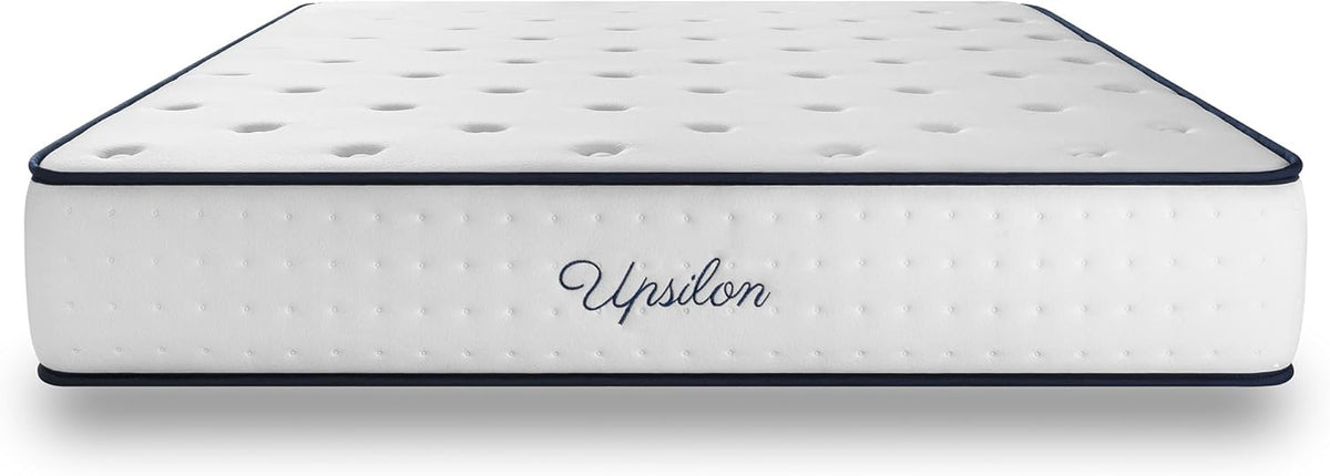 COSMOS Traagschuim Matras, 30cm Hoog, H5 Ultra Stevig Matras, (140 x 190 cm), Gerichte Rugondersteuning, Huidzacht, Upsilon