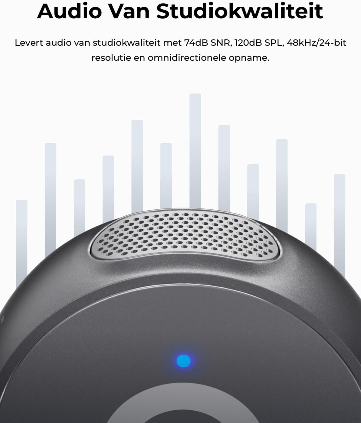 OBSBOT VOX Draadloze Live Streaming Microfoon