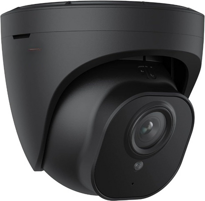 Beveiligingscamera - WiFi-beveiligingscamera - Camerabewaking - voor Buiten - 5MP - Smart PoE Camera - met Persoon - Voertuig Detectie - Dome CCTV - IP66 Weerbestendig - Time-Lapse - Videotoezicht Camera - Audio Opnamen - Zwart