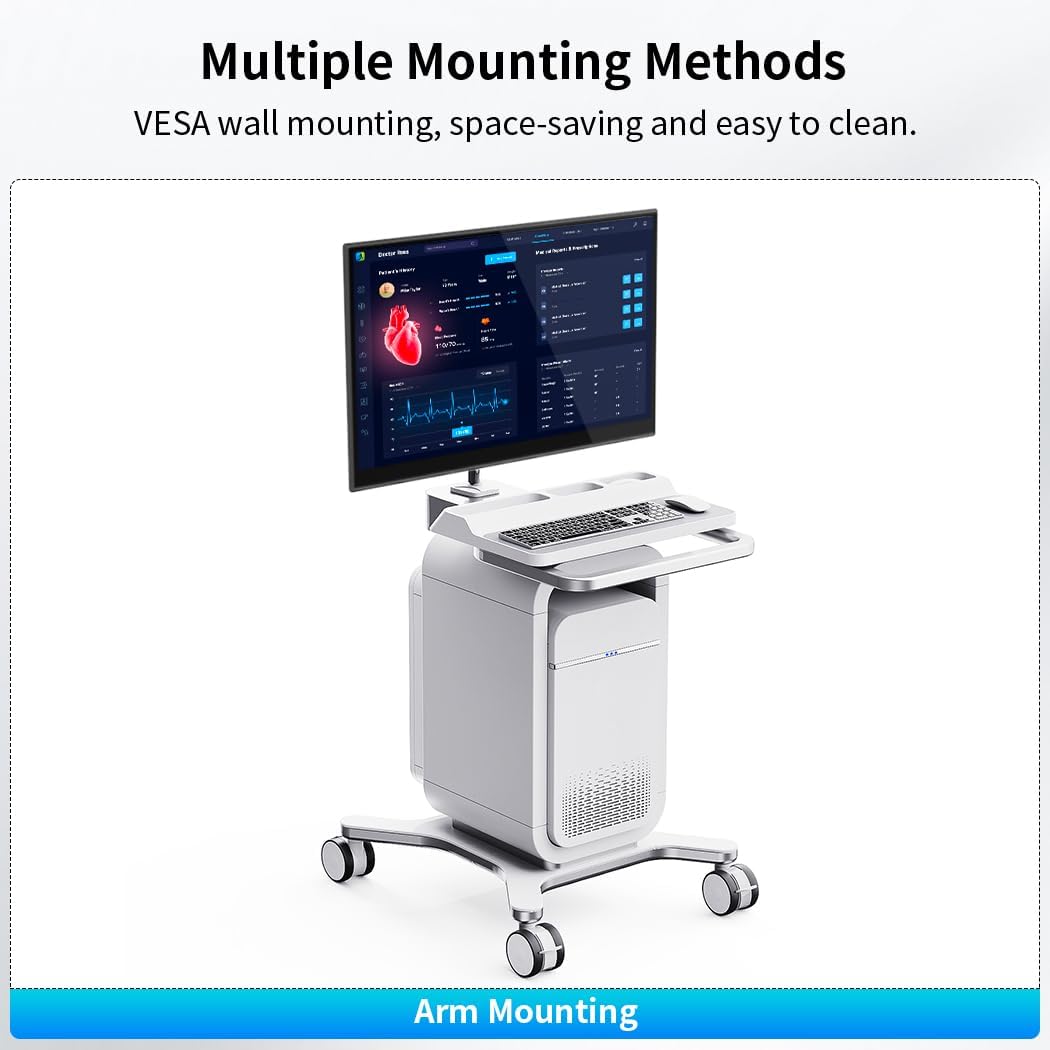 16" 2K 2560 x 1600 Capacitive Touchscreen, 10-Point Capacitive Touchscreen, HDMI/USB C/Mini DP Interface, Integrated Speakers, VESA, Commercial Display - QUORE
