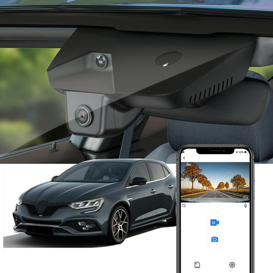 Dashcam – Autocamera – Camera Auto – Auto Camera – Rijcamera – Specifieke Facelift-uitvoering 2021-2023 – OEM-Look Geïntegreerd – 4K UHD 3840x2160, WiFi, Loop Recording & G-Sensor