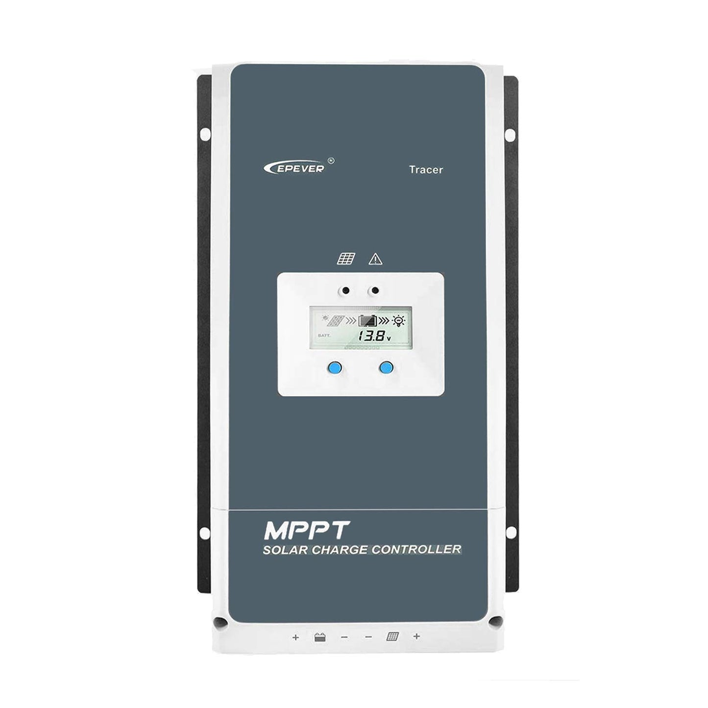 EPEVER® 50 A MPPT Solar Charging Controller Tracer AN-serie met 12 V/24 V/36 V/48 V Auto Max 150 V, 2500 W ingang, negatieve aarding, zonne-regelaar, geschikt voor loodzuur AGM-verzegelde, geloverstroomde batterijen