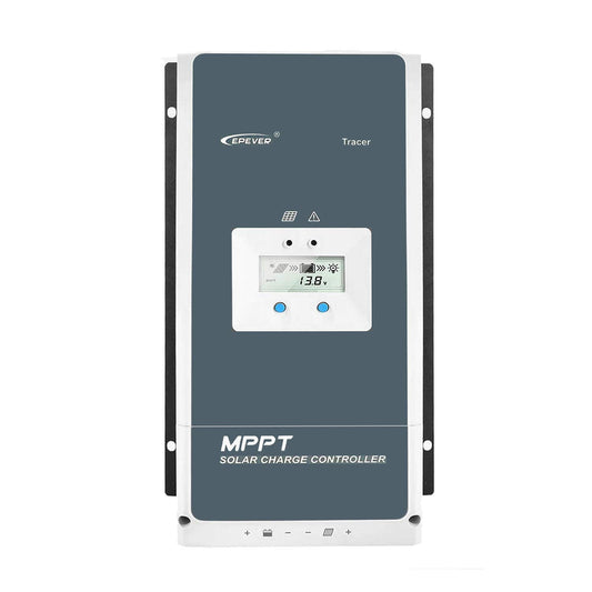 EPEVER® 50 A MPPT Solar Charging Controller Tracer AN-serie met 12 V/24 V/36 V/48 V Auto Max 150 V, 2500 W ingang, negatieve aarding, zonne-regelaar, geschikt voor loodzuur AGM-verzegelde, geloverstroomde batterijen