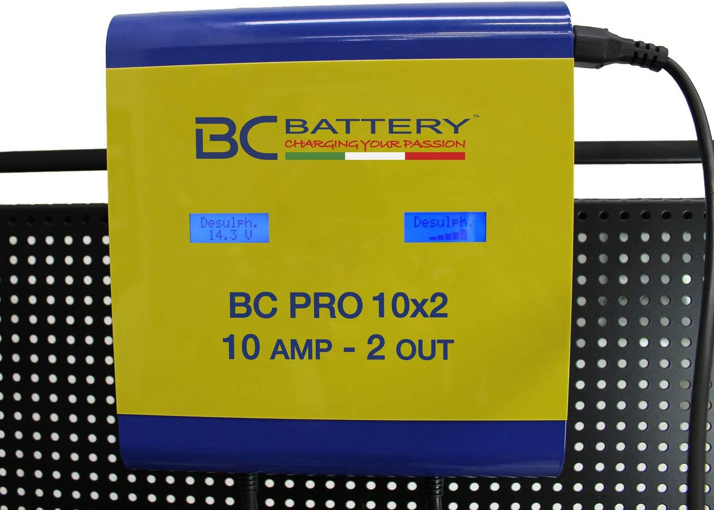 Oplader 12V Batterijen – Acculader – Batterijoplader – Accu Onderhoudsapparaat – Accu Conditioner – Dubbele Uitgang 10A – 8 Automatische Laadcycli