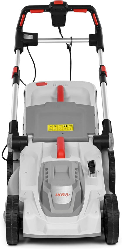 IKRA Elektrische Grasmaaier IERM 2043 T, 2000W, 5-standen maaihoogteverstelling 30-75mm, maaibreedte 43cm, incl. mulchkit