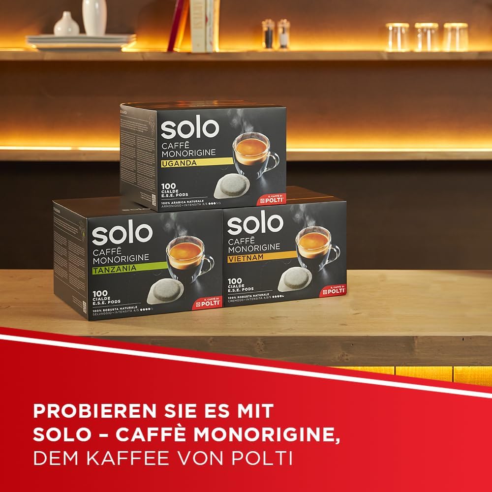 Polti Coffea S15C Espressomachine, compatibel met E.S.E-pads, 44 mm, tank 0,85 l, pompdruk 19 bar, crèmekleurig