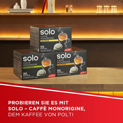 Polti Coffea S15C Espressomachine, compatibel met E.S.E-pads, 44 mm, tank 0,85 l, pompdruk 19 bar, crèmekleurig
