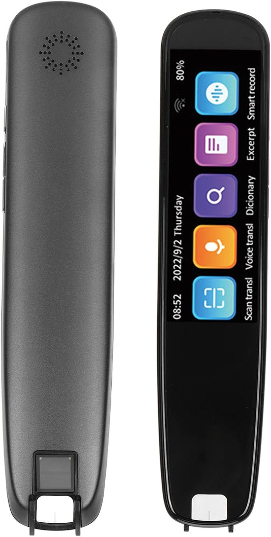 Scannen Vertaalpen, Wifi 134 Talen Stemvertaler Pen, Draagbaar Woordenboek Mobiele Leesscanner Vertaler voor Taalleerders Zakenreizen