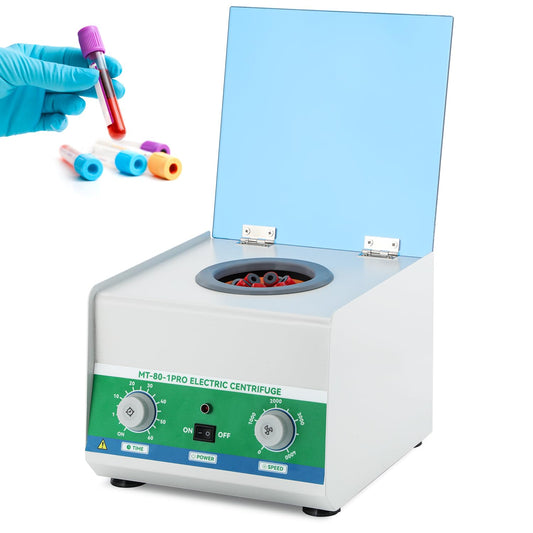 Mxmoonant Laboratorium Lage snelheid centrifugeert Desktop 15mlx6, 0~4000rpm, Elektrische Centrifuge met lage snelheid, Geschikt voor Universitaire Laboratoria, Onderzoeksinstellingen, enz.