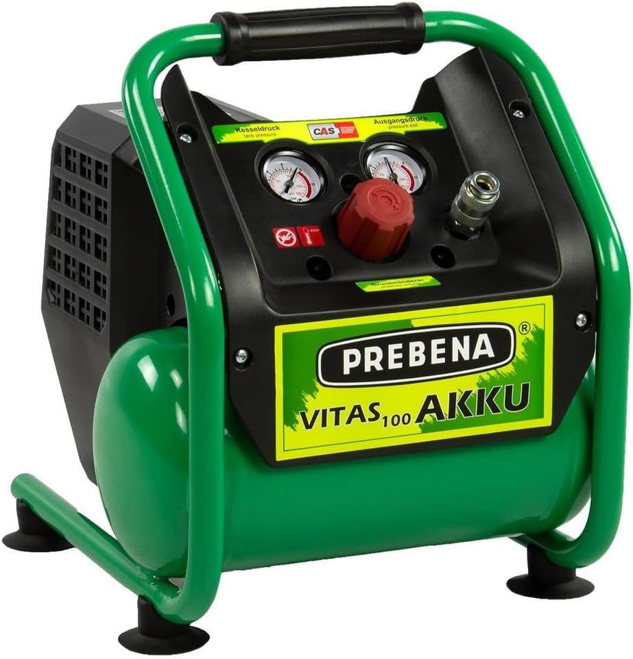 Prebena Vitas 100-accu compressor 18 V 5 l 8 bar CAS + 1 x accu 5,5 Ah