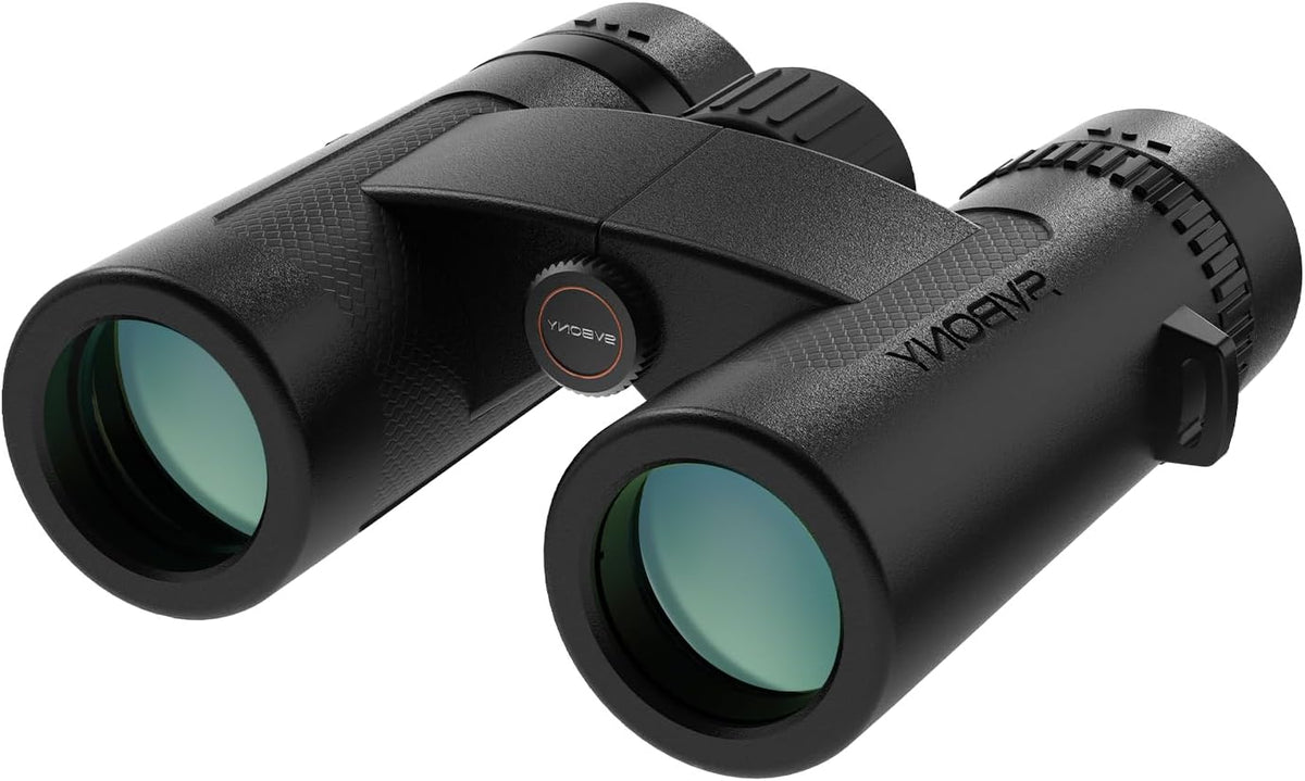 Svbony Upgraded SV202 8x32 ED Binoculars, BAK4 Prism FMC Lens, IPX7 Waterproof, Phase Correction, Dielectric Prism Coating, Wide Angle Lens for Adults, Bird Watching - QUORE