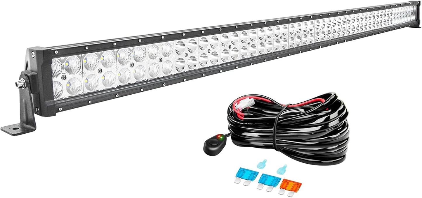 LED lichtbalk – Rijlicht – Verstraler – Werkverlichting – Offroad verlichting – 132 Cm / 52 Inch – 300W 16.800 Lumen – IP67 Waterdicht