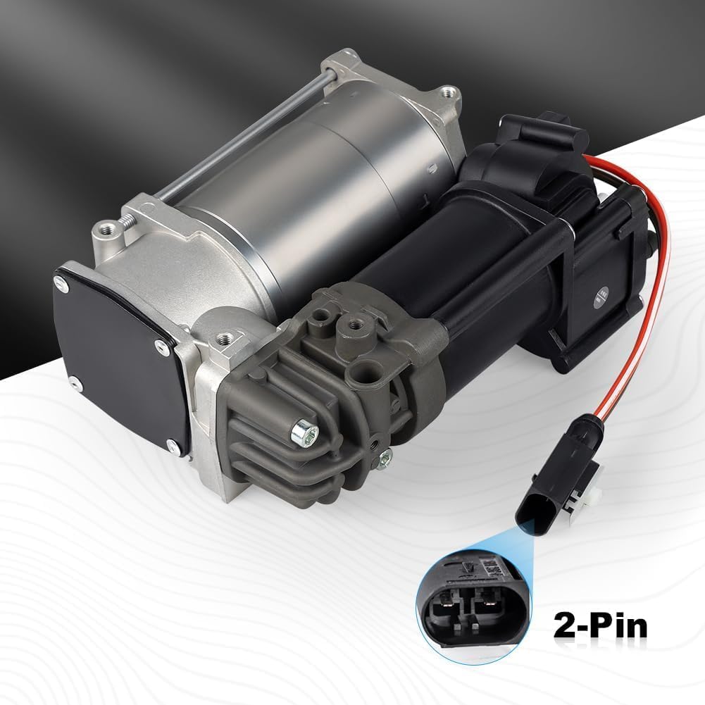 Luchtveringscompressorpomp met ventielblok, compatibel met X5 F15 M F85 X6 F16 M F86 2012-2019, vervanging voor 37206875177 37206868998 3720685055