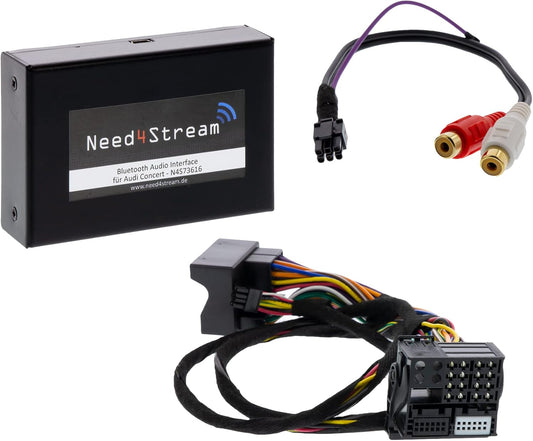 Bluetooth audio-interface voor auto met AUX-aansluiting – Bluetooth audio adapter – Bluetooth muziekadapter – Bluetooth adapter – Bluetooth muziekstreamer – Automatische koppeling bij starten – Titel- en artiestweergave op display