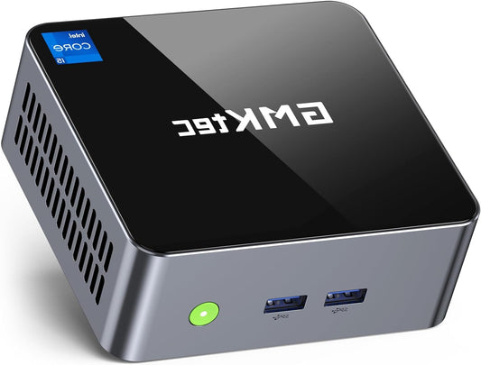 Mini Desktop – Mini PC – Kleine PC – Compacte Computer – Mini Computer – Intel Core i5 12e Generatie – 16GB RAM, 512GB SSD, 2x HDMI 4K, WiFi 6