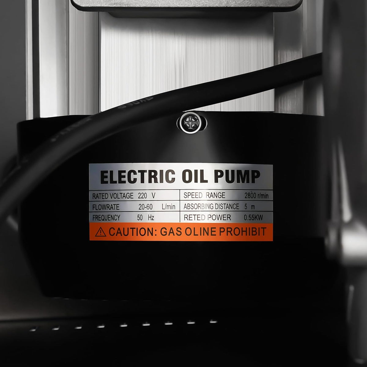 Self-priming diesel pump, fuel pump, fuel oil pump with car gun & filter, biological heating oil pump, self-priming, automatic dosing gun, diesel filling station, oil pump, - QUORE